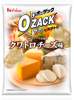 画像：ハウス「オー・ザック」＜クワトロチーズ味＞