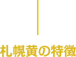 札幌黄の特徴