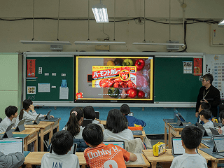 カレーを通じた食品ロス学習・調理実習（台湾ハウス食品社）