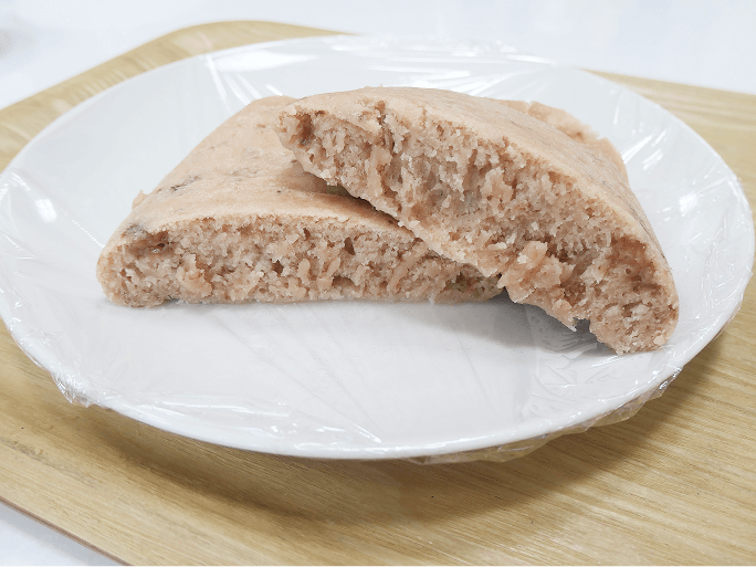 お湯ポチャレシピ®<フルーチェ蒸しパン>