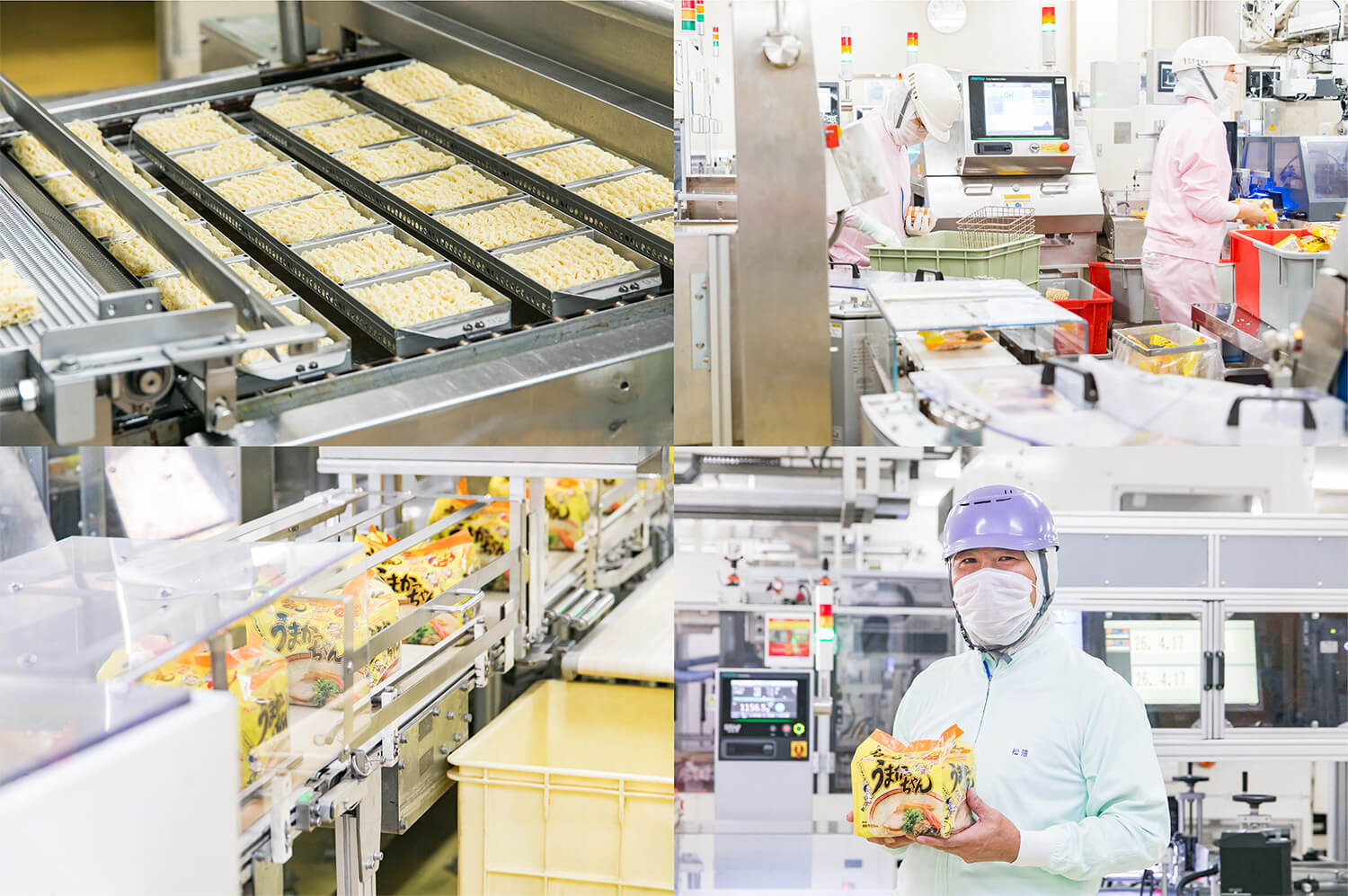 『うまかっちゃん』製造拠点の福岡工場