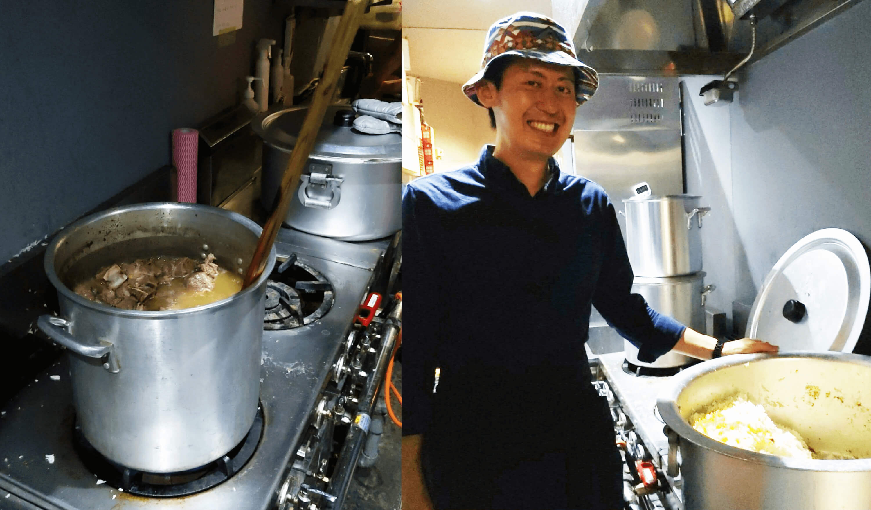 広がっていく人の輪、欠かせないのはカレー