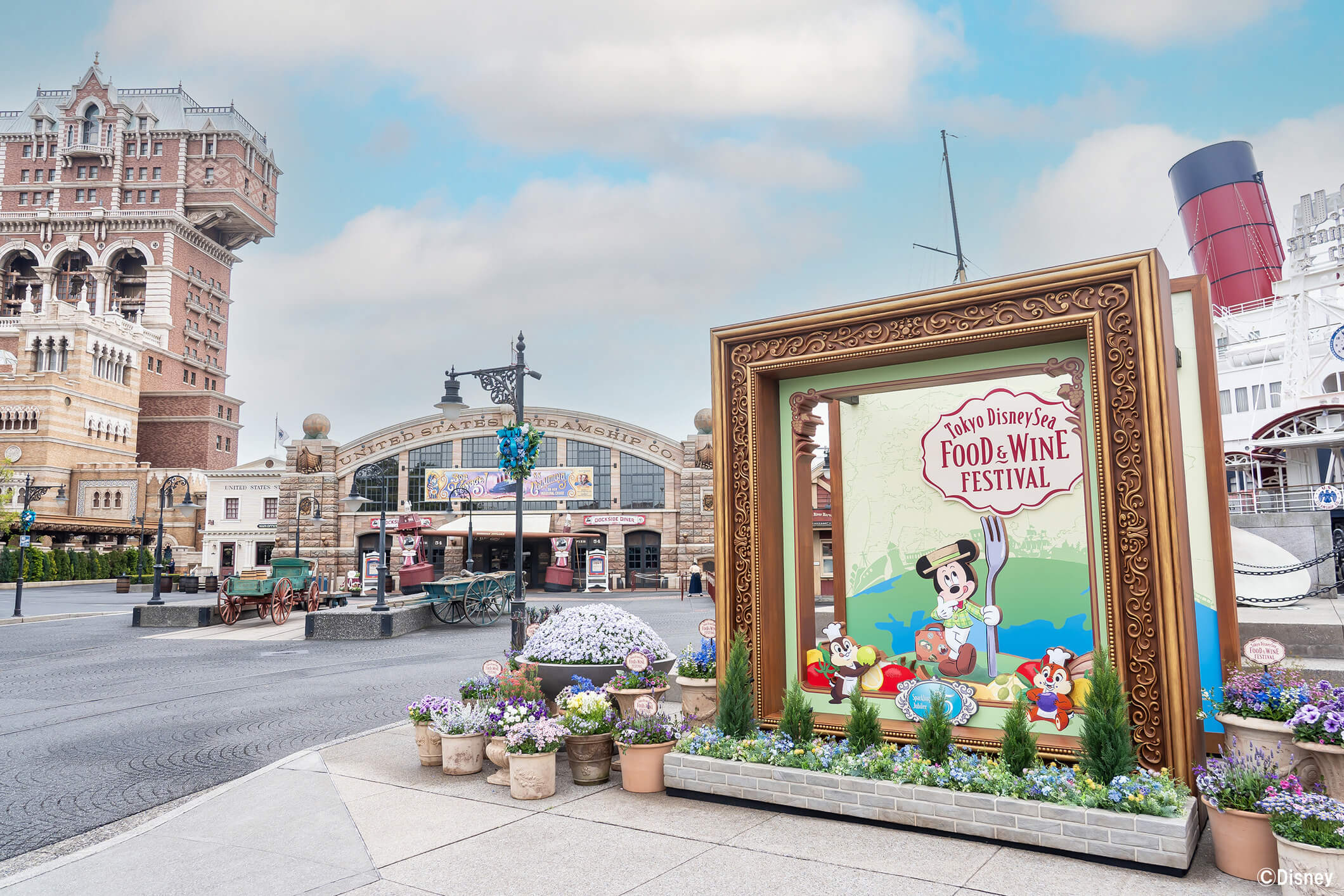 東京ディズニーシーで&ldquo;食の旅&rdquo;を！