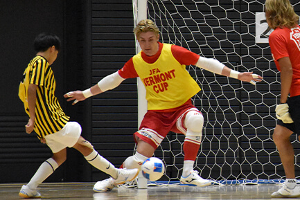 エキシビションマッチの様子