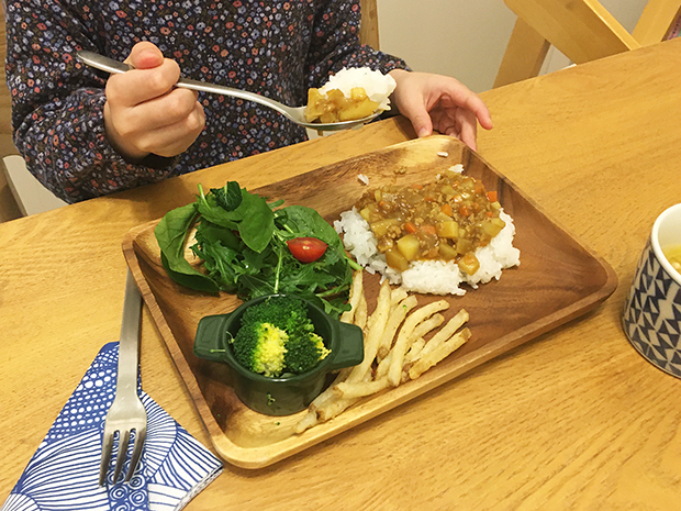 子どもも率先してお手伝い